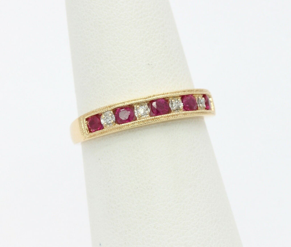 Vintage Ladies Rubies and Diamonds Ring