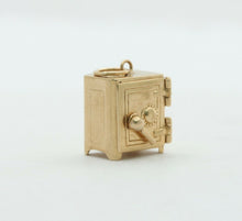 Load image into Gallery viewer, Vintage 14K Yellow Gold Safe Charm
