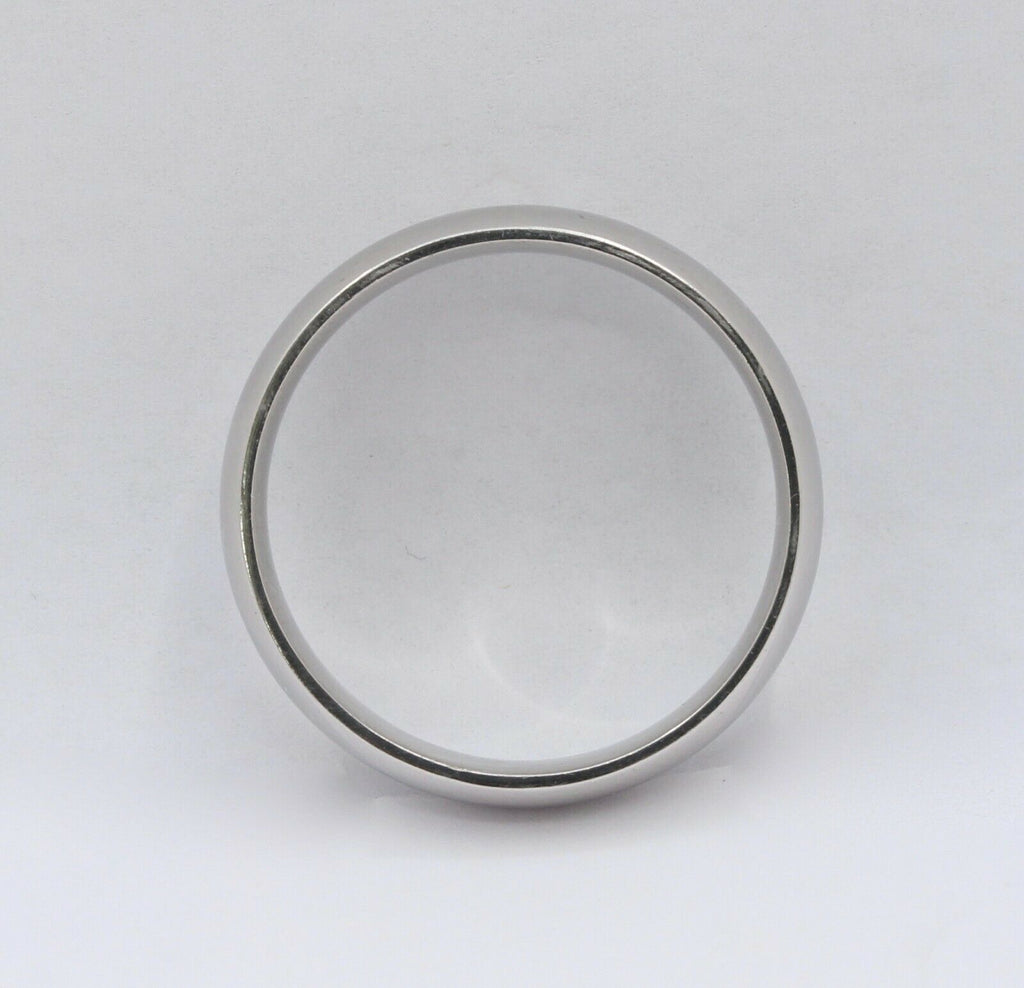 Benchmark Platinum Men's 6MM High Dome Wedding Band