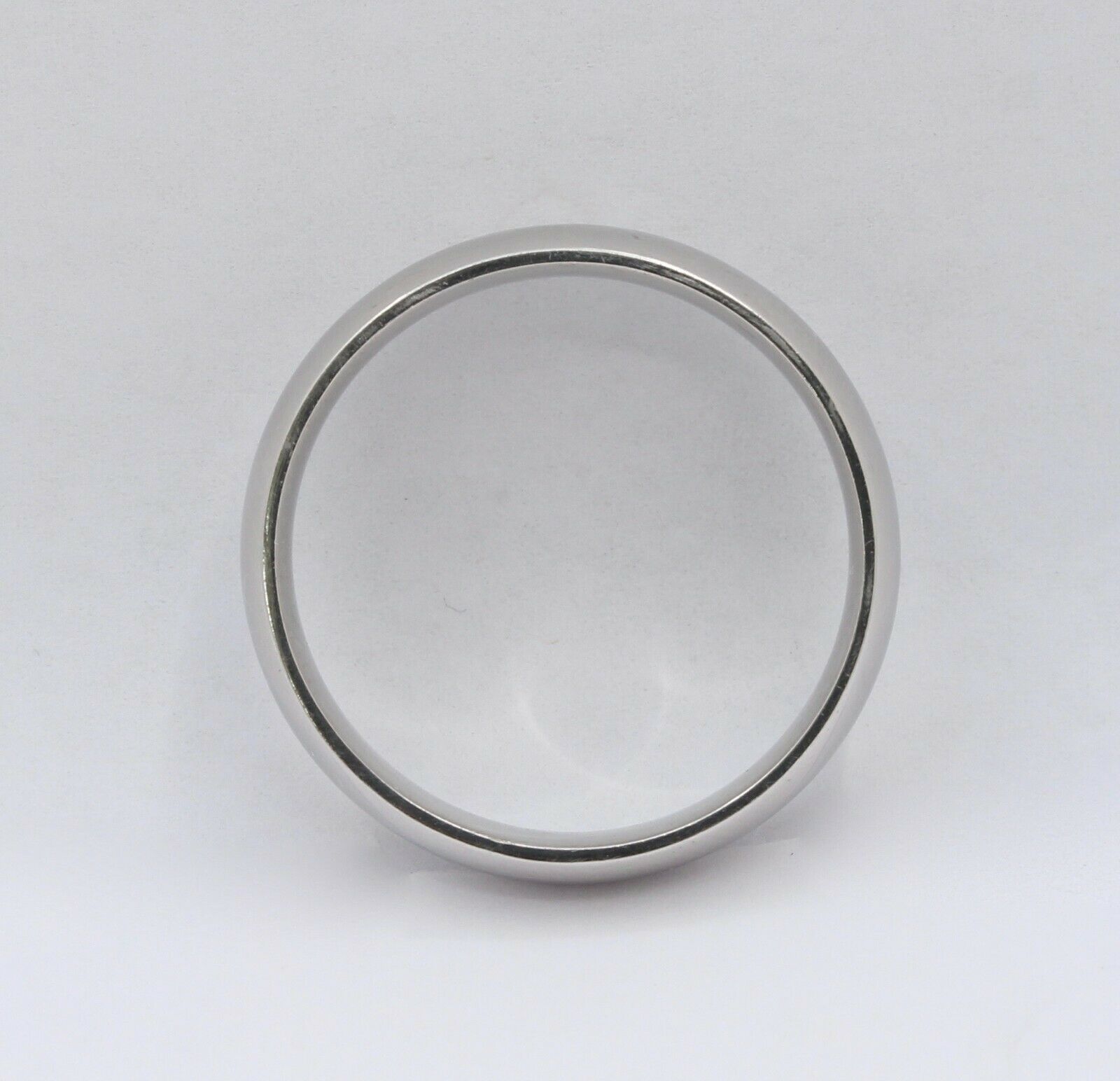 Benchmark Platinum Men's 6MM High Dome Wedding Band