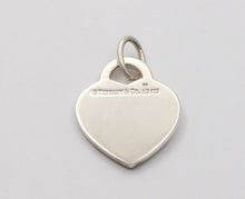 Load image into Gallery viewer, Tiffany and Co. Splash Heart Tag Charm Pendant
