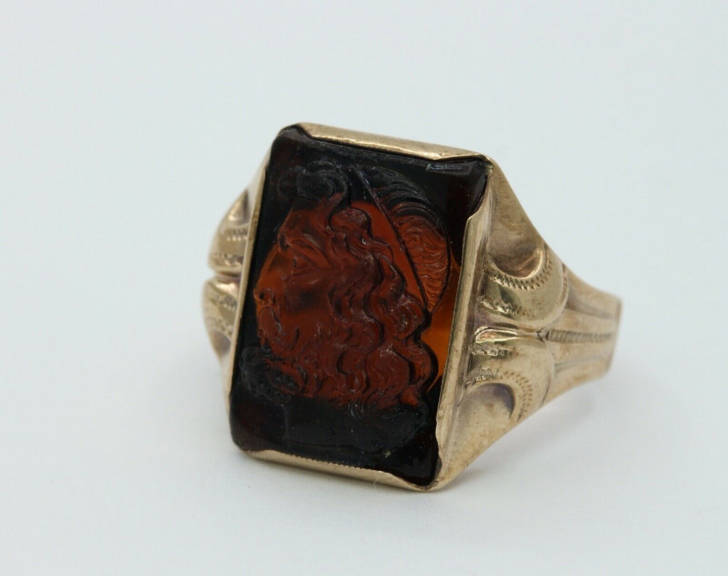 Otsby Barton 10K Yellow Gold Carnelian Ring