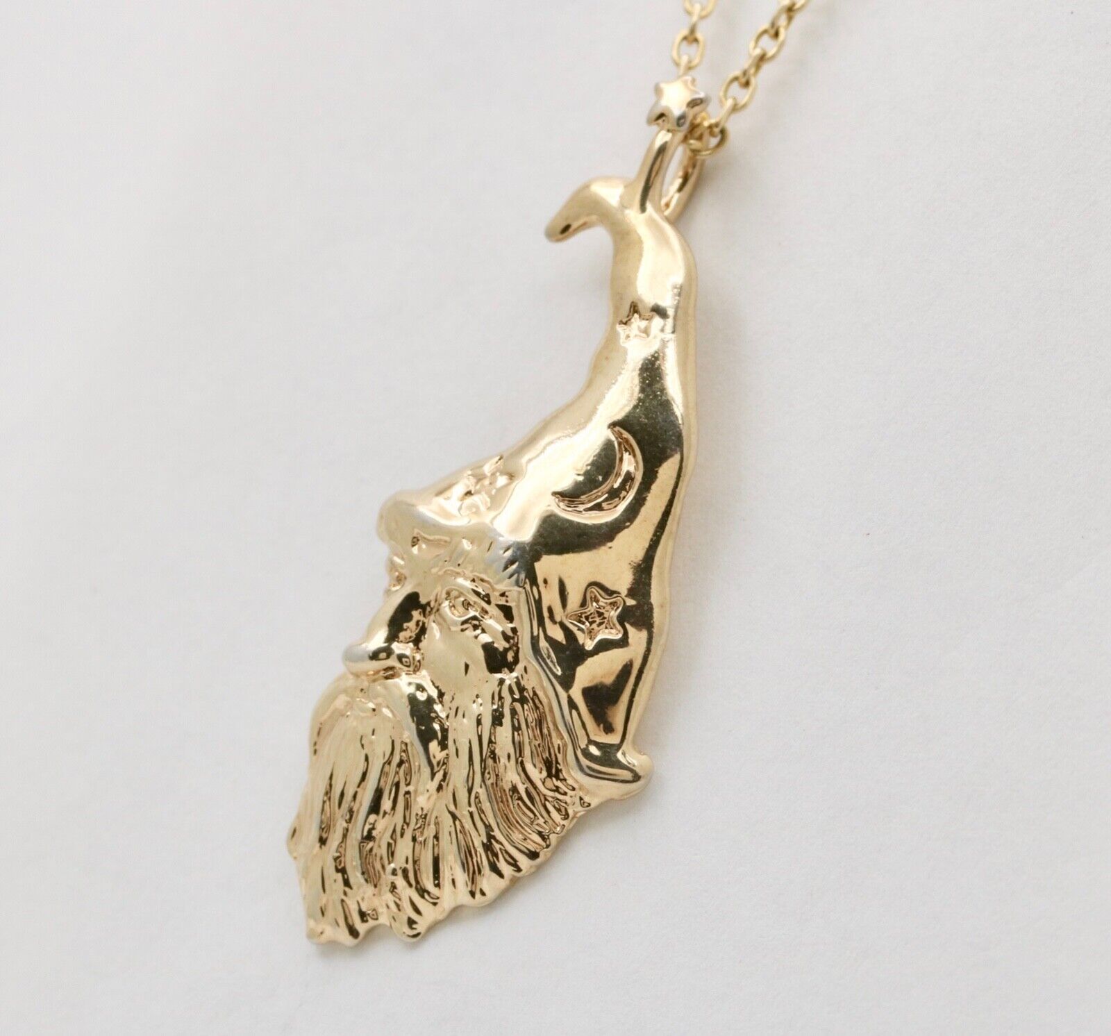 Vintage Wizard Charm Pendant