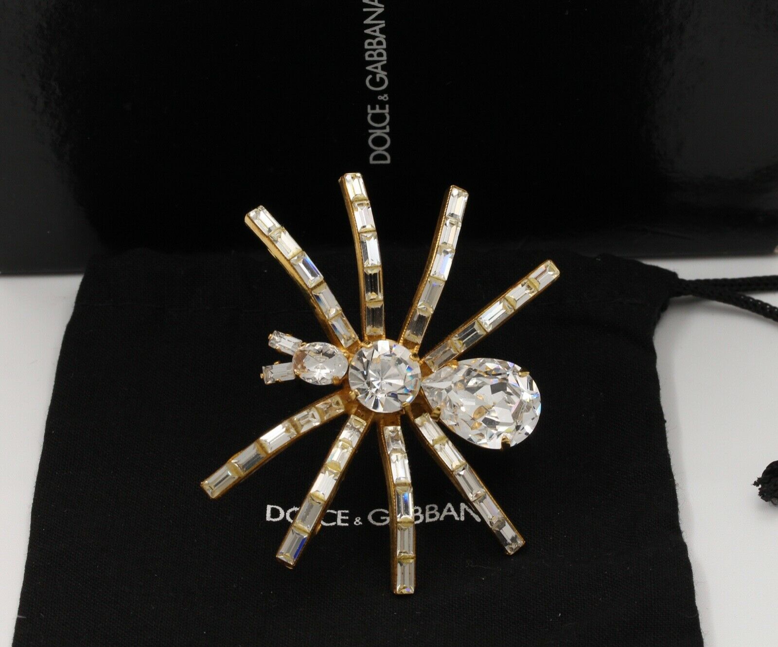 Dolce & Gabbana Spider Brooch Pin