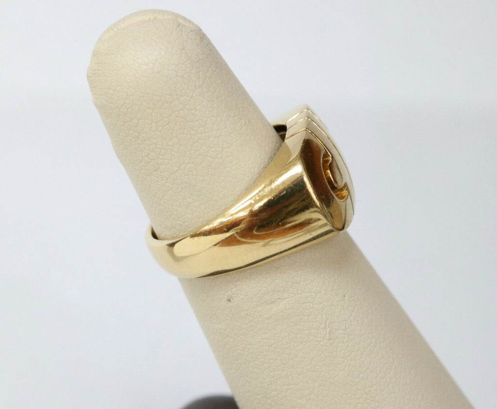 Vintage Bulgari Parentesi 18K Yellow Gold Ring