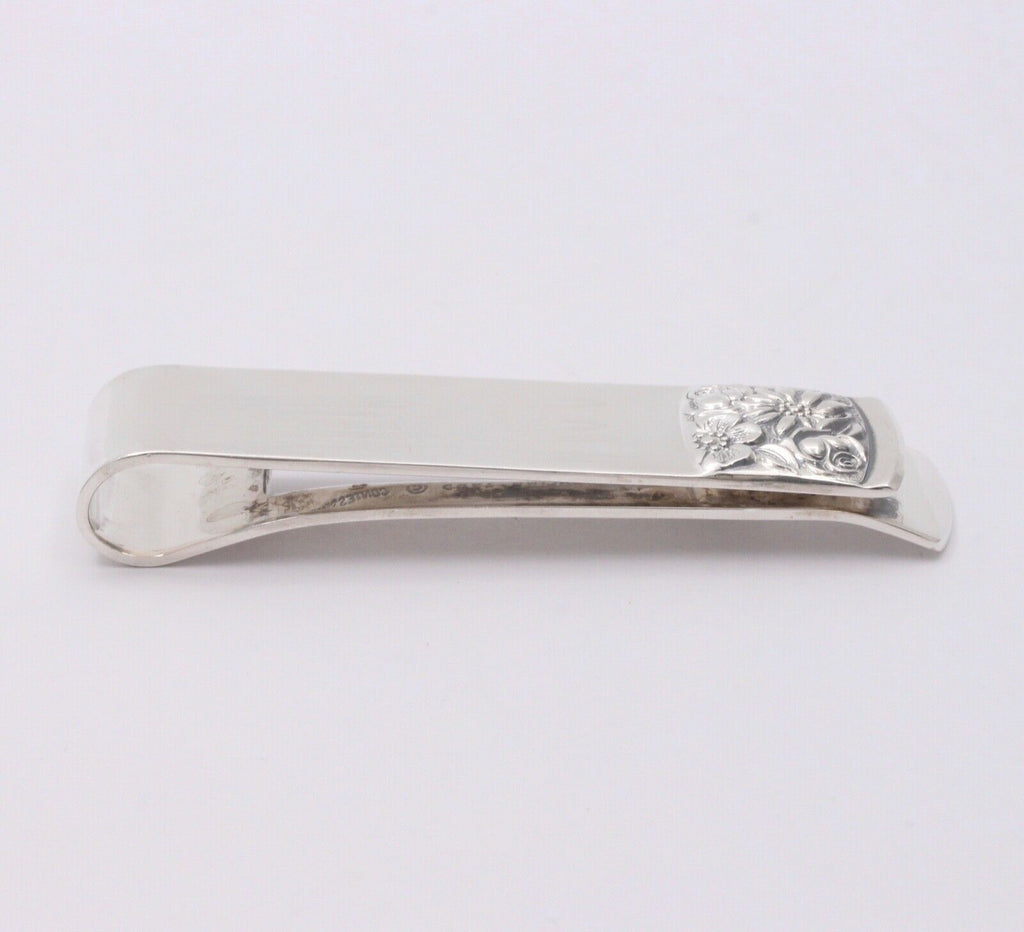 Vintage Heavy Towle “Contessina” 925 Sterling Silver Money Clip