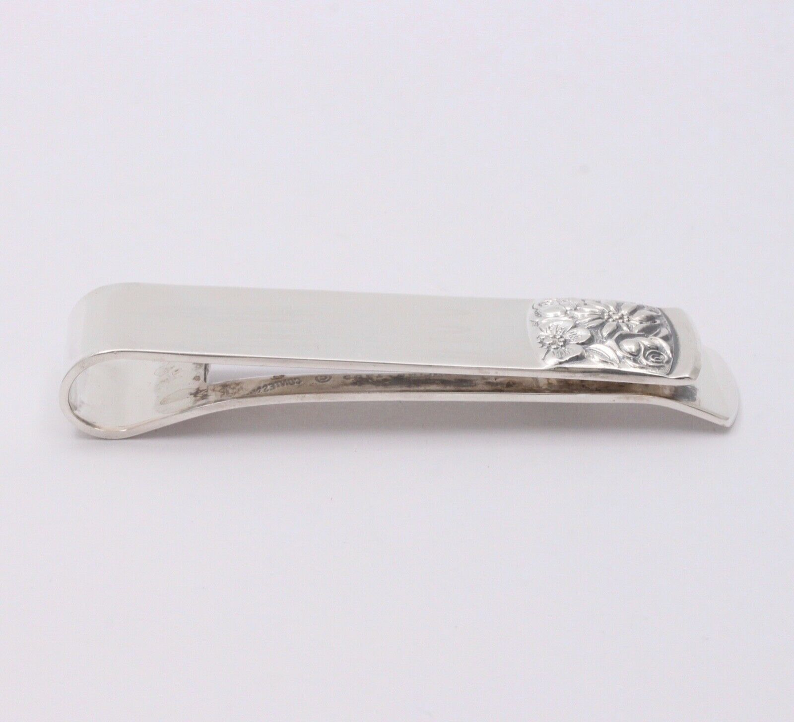 Vintage Heavy Towle “Contessina” 925 Sterling Silver Money Clip