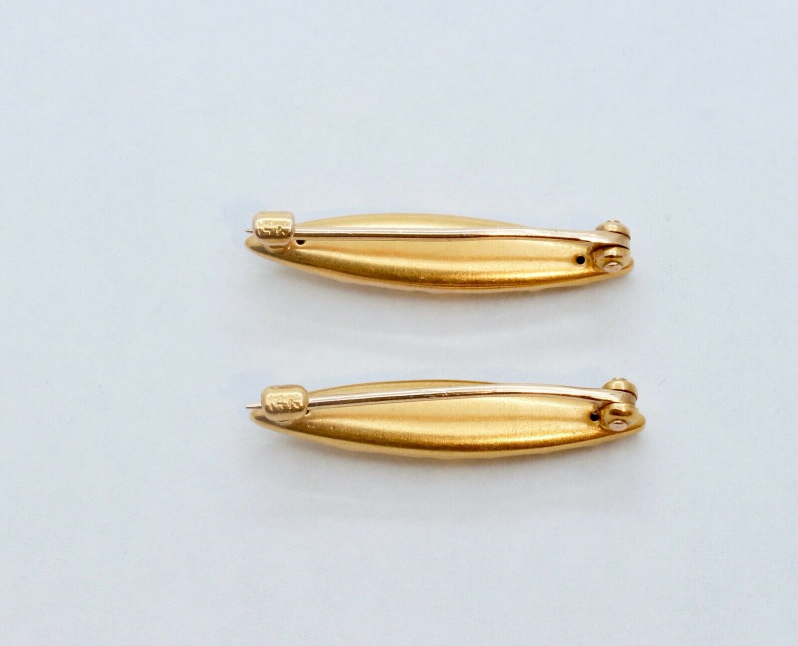 Art Nouveau 14K Yellow Gold Ladies Lingerie Pins Brooches George Krementz & Co