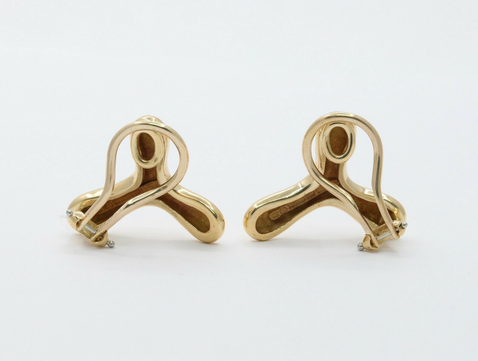 Tiffany & Co. Vintage 18K Yellow Gold Clip Earrings