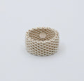 Tiffany and Co. Somerset Mesh Ring