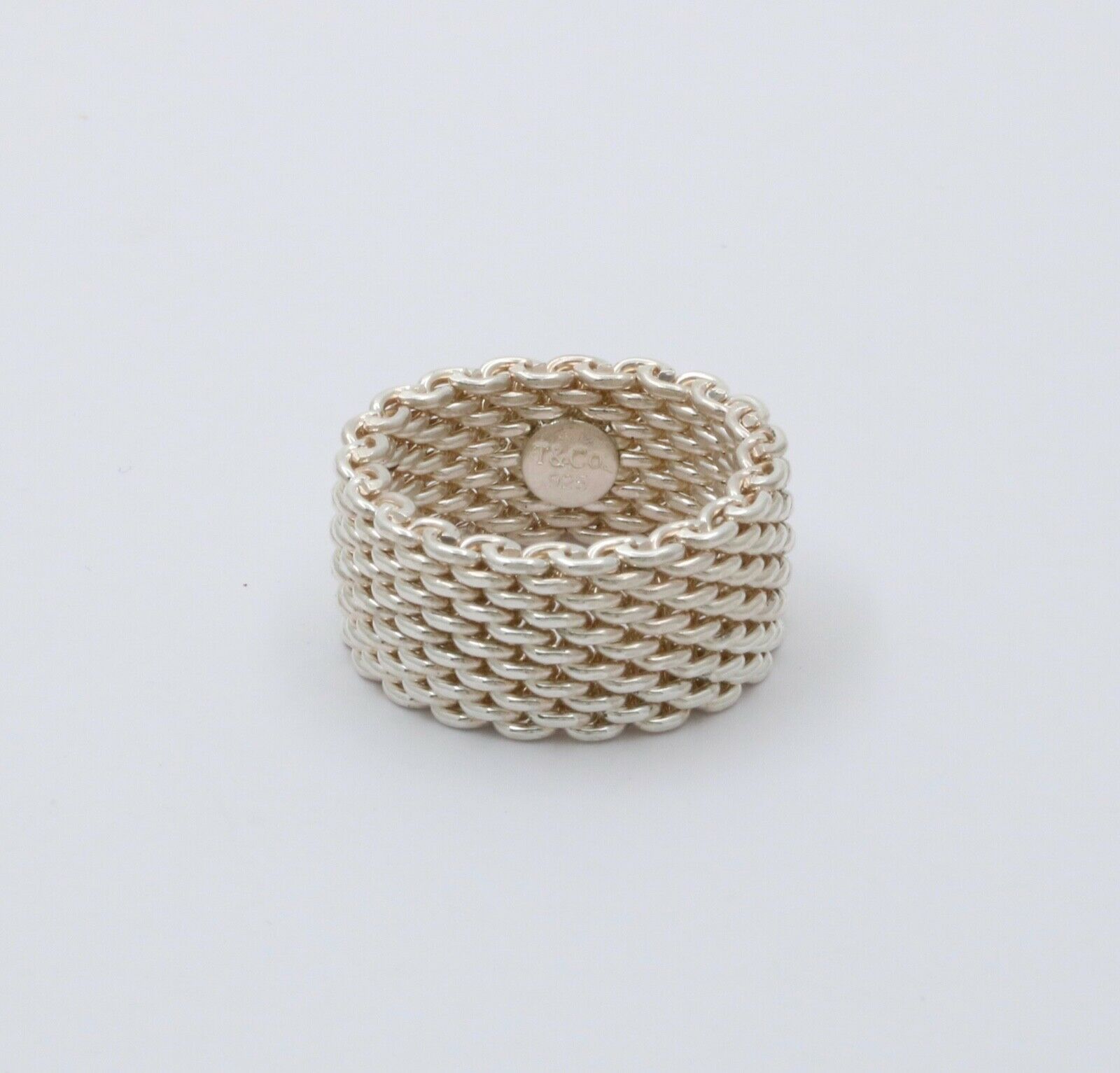 Tiffany and Co. Somerset Mesh Ring