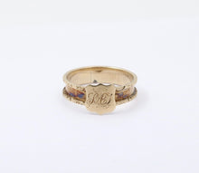 Load image into Gallery viewer, Antique Georgian 14K yellow Gold Ring Band.
