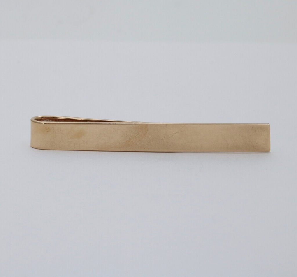 Vintage Tiffany & Co 14K Yellow Gold Tie Clip