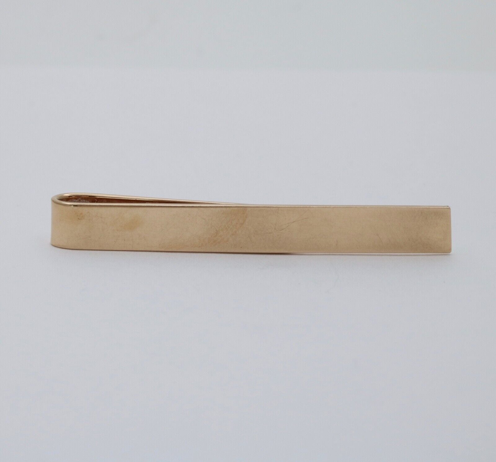 Vintage Tiffany & Co 14K Yellow Gold Tie Clip