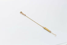 Load image into Gallery viewer, Vintage 14K Yellow Gold Button Hook Watch Fob
