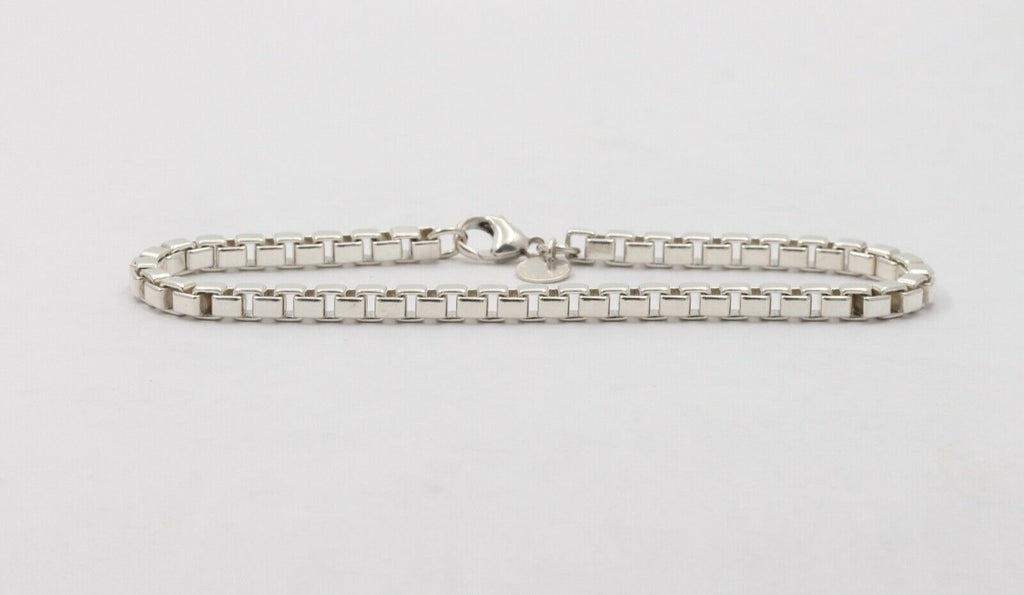 Tiffany And Co Venetian Link Bracelet in 925 Sterling Silver