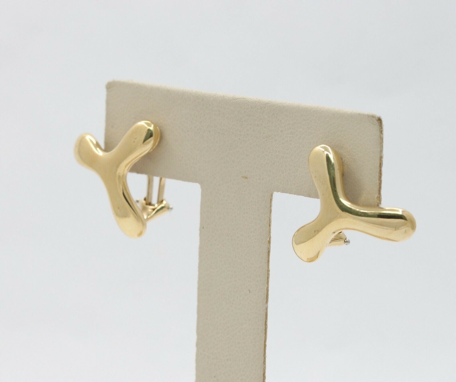 Tiffany & Co. Vintage 18K Yellow Gold Clip Earrings