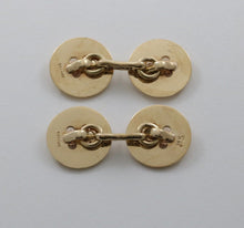 Load image into Gallery viewer, Vintage Tiffany and Co. 14K Yellow Gold Button Cufflinks
