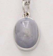 Load image into Gallery viewer, Vintage 14K White Gold Sapphire Pendant Estate Jewelry
