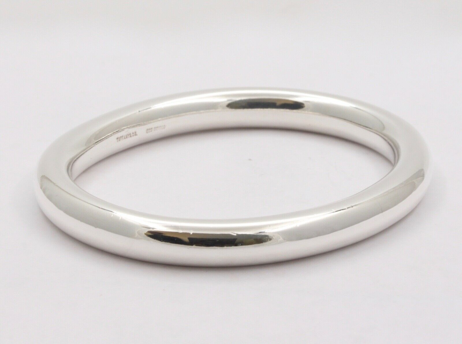 Tiffany and Co Vintage 925 Sterling Silver Bangle Bracelet