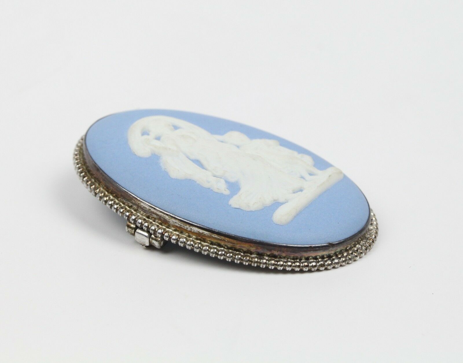Vintage sterling silver Wedgewood Brooch