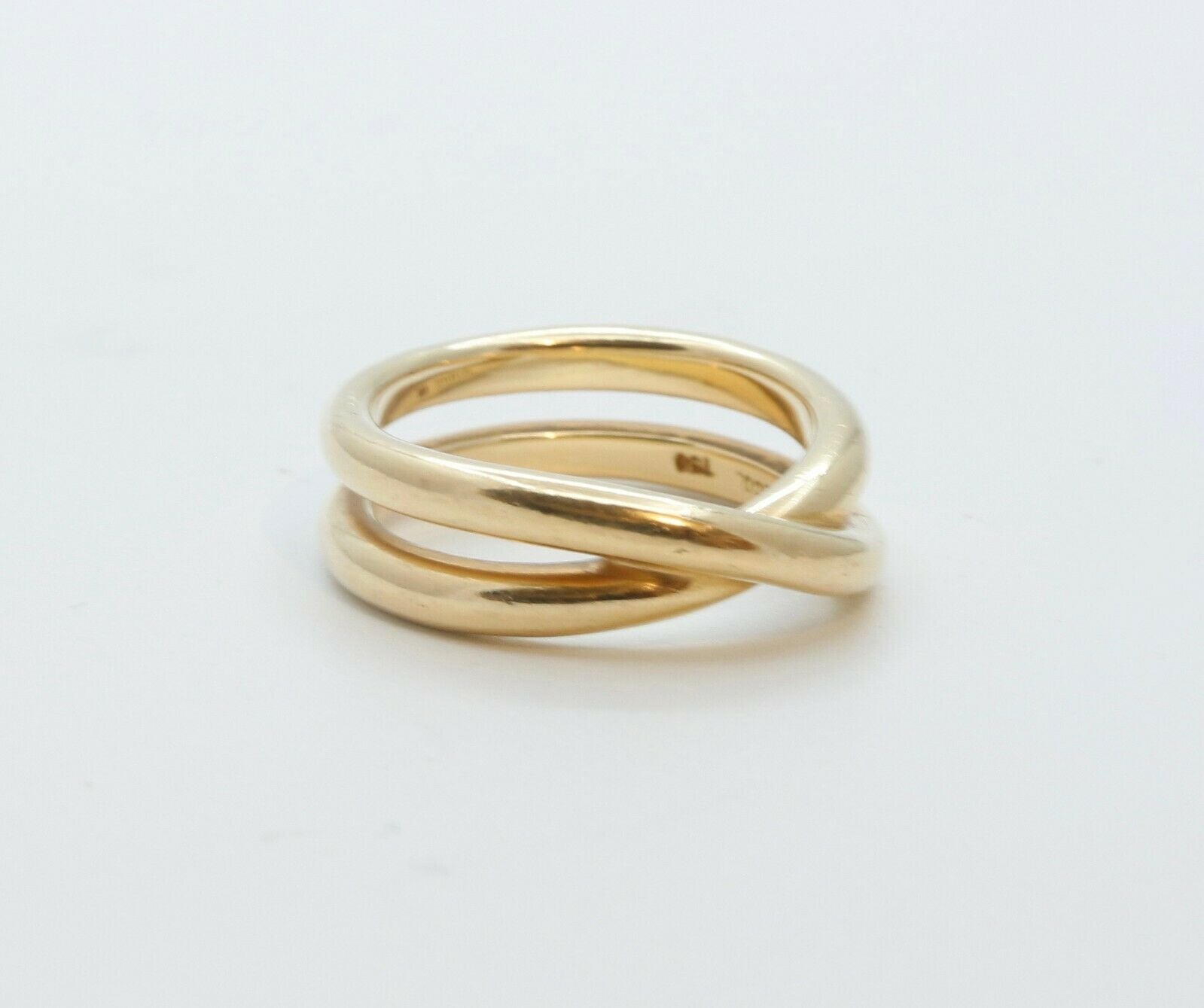 Tiffany's & Co Paloma Picasso Le Cercle 18K Gold Ring Band