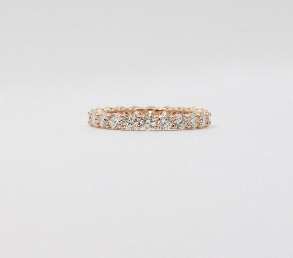 Tiffany and Co. Diamond 18K Yellow Gold Vintage Eternity Band