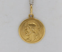 Load image into Gallery viewer, Vintage 18K Yellow Gold Jesus Pendant
