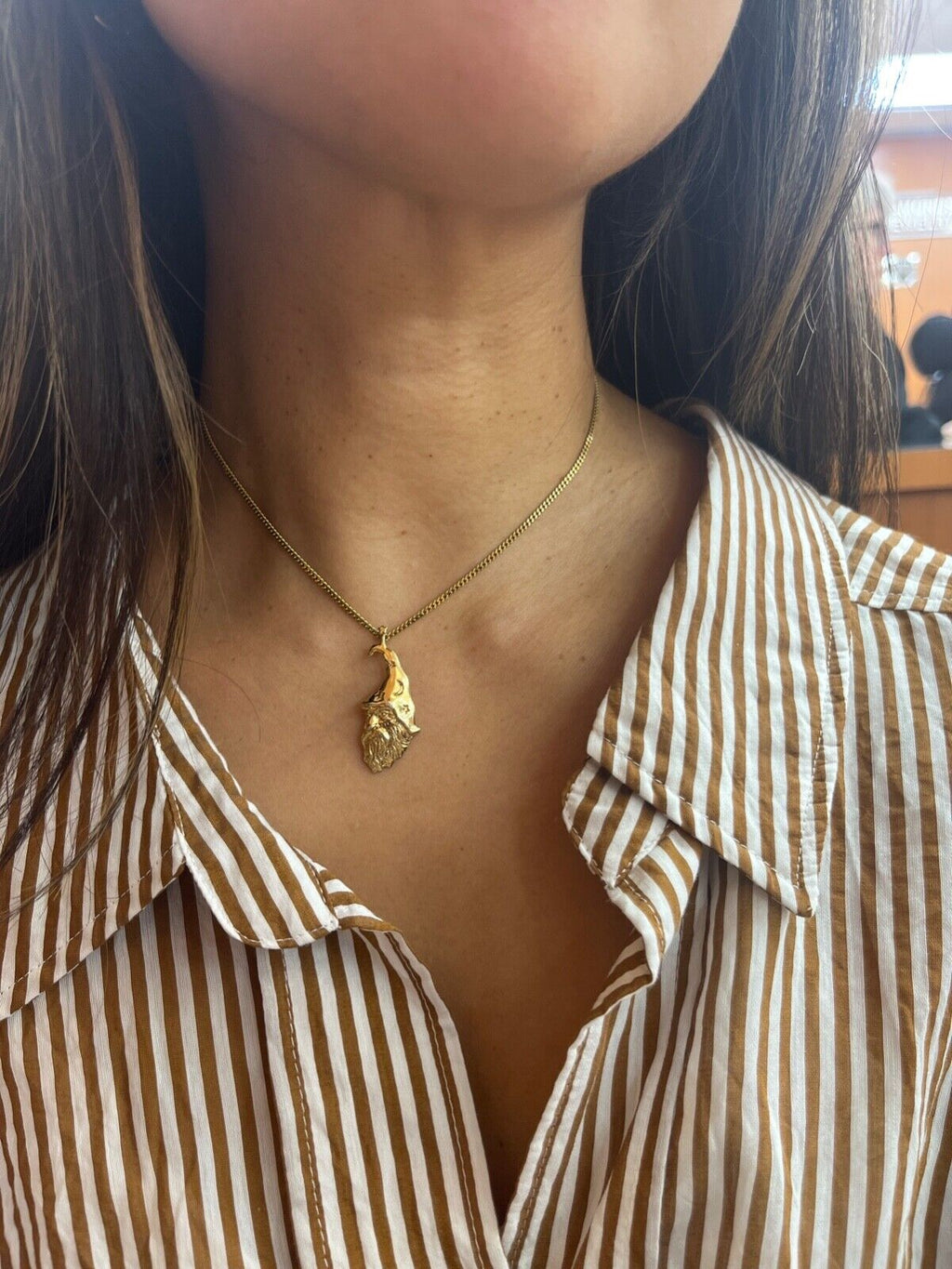 Vintage Wizard Charm Pendant