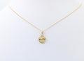 Vintage Tiffany and Co. Sagittarius 14K Yellow Gold Diamond Pendant Charm
