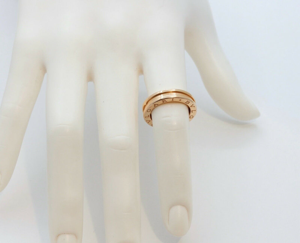 Bvlgari 18K Rose Gold B.Zero 1 Ring