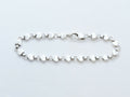 Tiffany and Co Hearts Link 925 Sterling Silver Bracelet