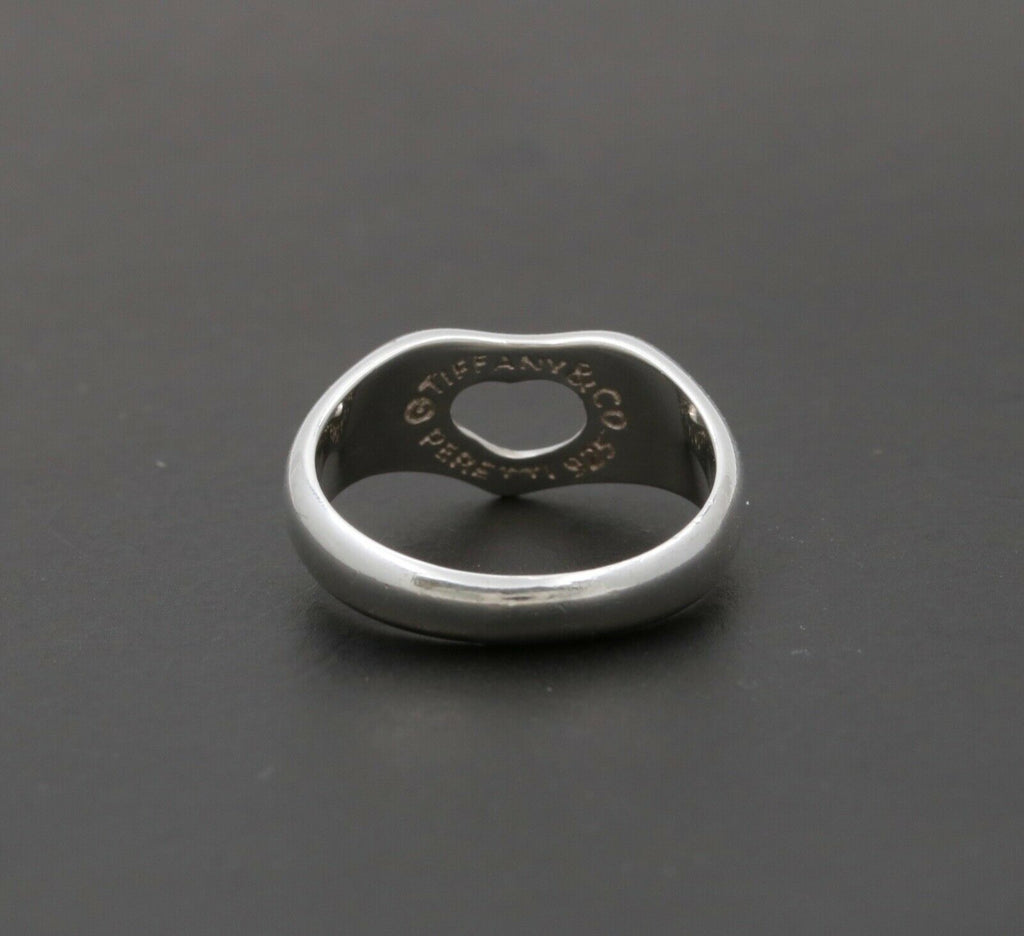 Tiffany and Co. Open Heart 925 Sterling Silver Ring
