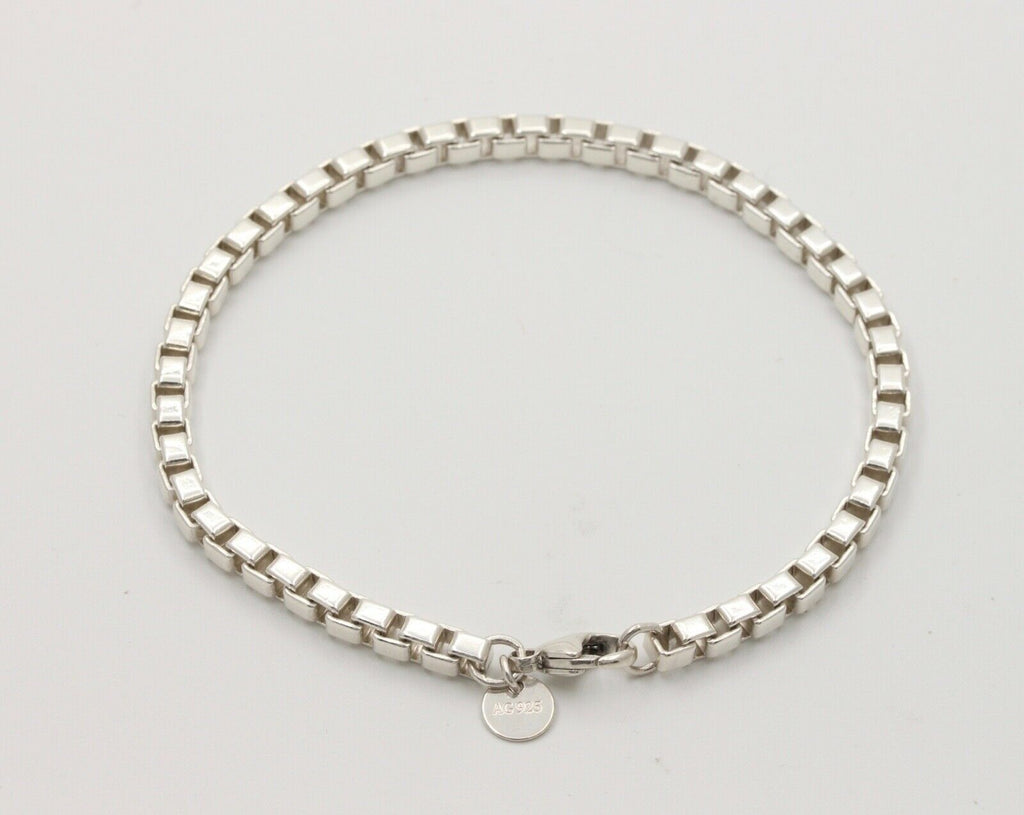 Tiffany And Co Venetian Link Bracelet in 925 Sterling Silver