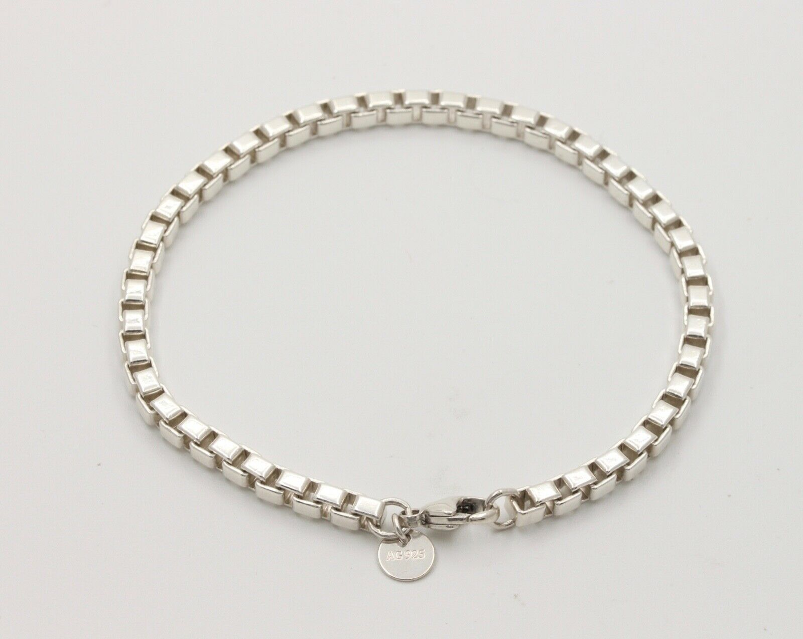 Tiffany And Co Venetian Link Bracelet in 925 Sterling Silver