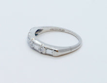 Load image into Gallery viewer, Art Deco Ladies Diamonds Platinum Wedding Band
