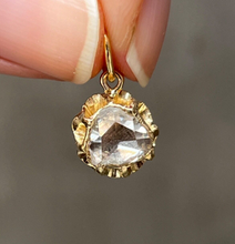 Load image into Gallery viewer, Antique Rose Cut diamond Charm Pendant
