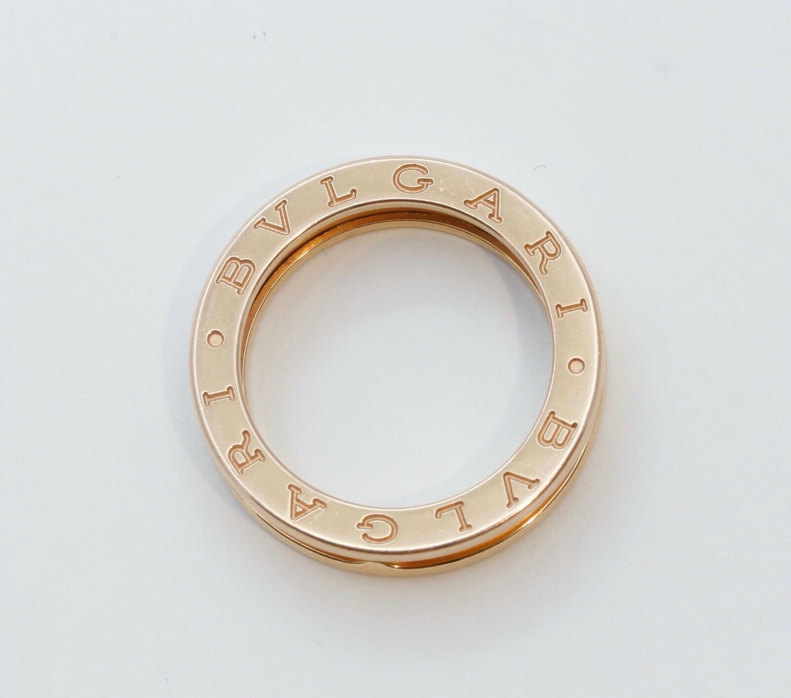 Bvlgari 18K Rose Gold B.Zero 1 Ring