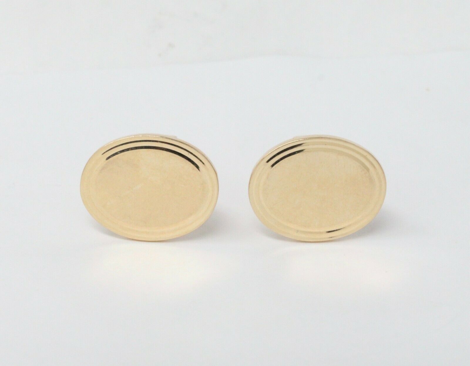 Vintage Tiffany & Co 14K Yellow Gold Cufflinks