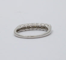 Load image into Gallery viewer, Vintage 14K Gold Diamond Half Eternity Ring Band
