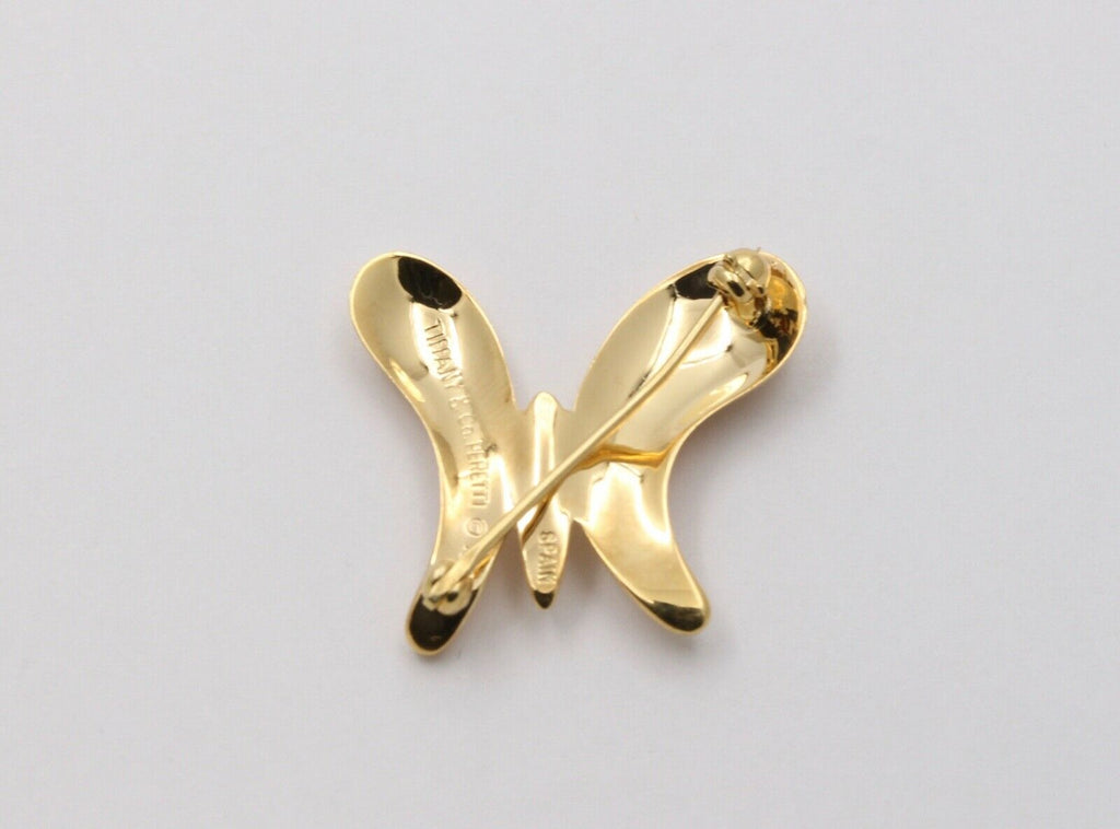 Tiffany and Co. Elsa Peretti Vintage Butterfly Brooch Pin