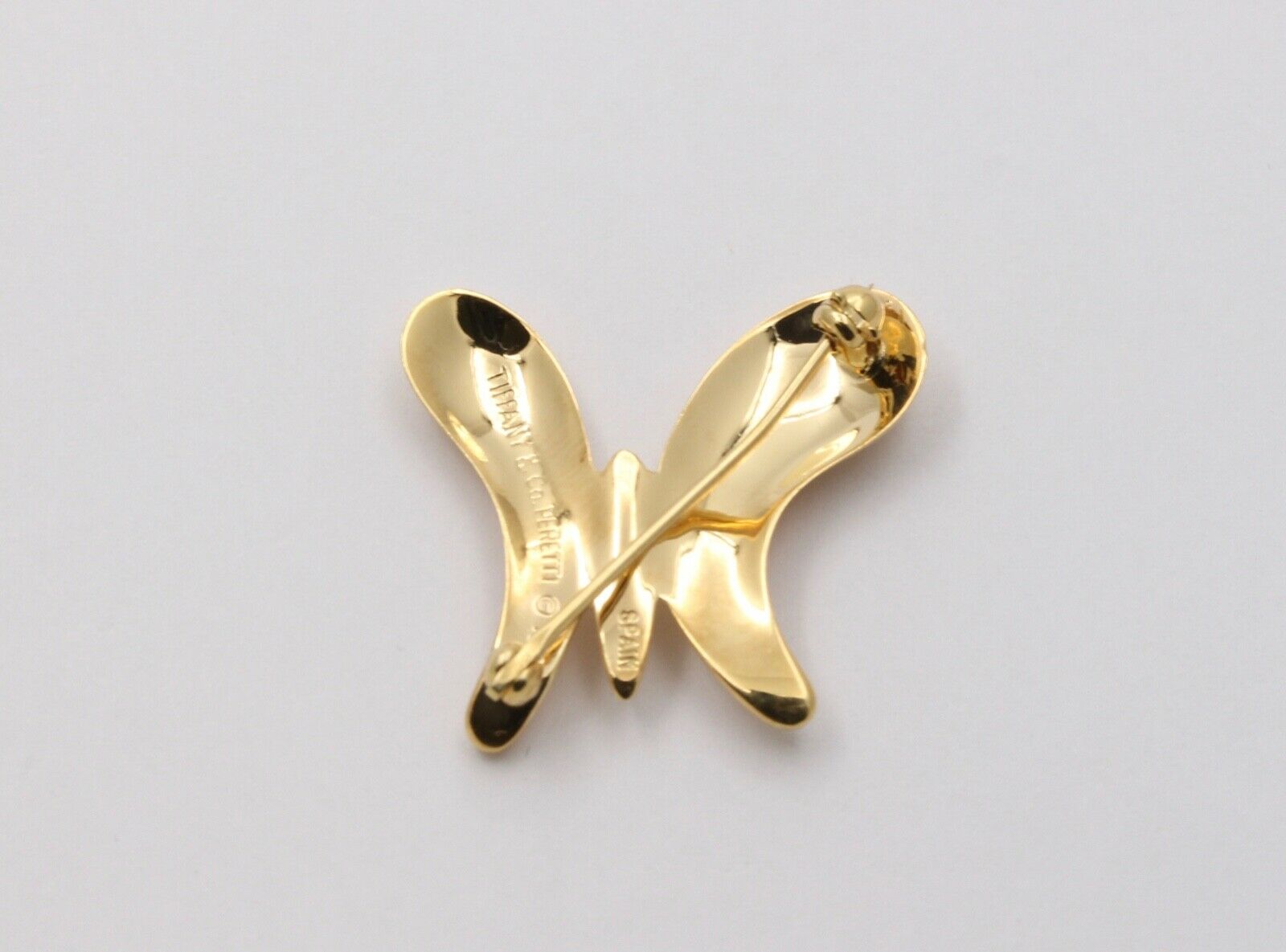 Tiffany and Co. Elsa Peretti Vintage Butterfly Brooch Pin