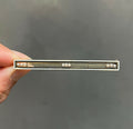 Antique Art Deco 14K Yellow Gold White & Black Enamel Seed Pearl Bar Pin Brooch