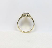 Load image into Gallery viewer, Art Deco Diamond 14K Yellow Gold Engagement Ring
