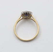 Load image into Gallery viewer, English 10K Yellow Gold Tanzanite &amp; Diamond Ring
