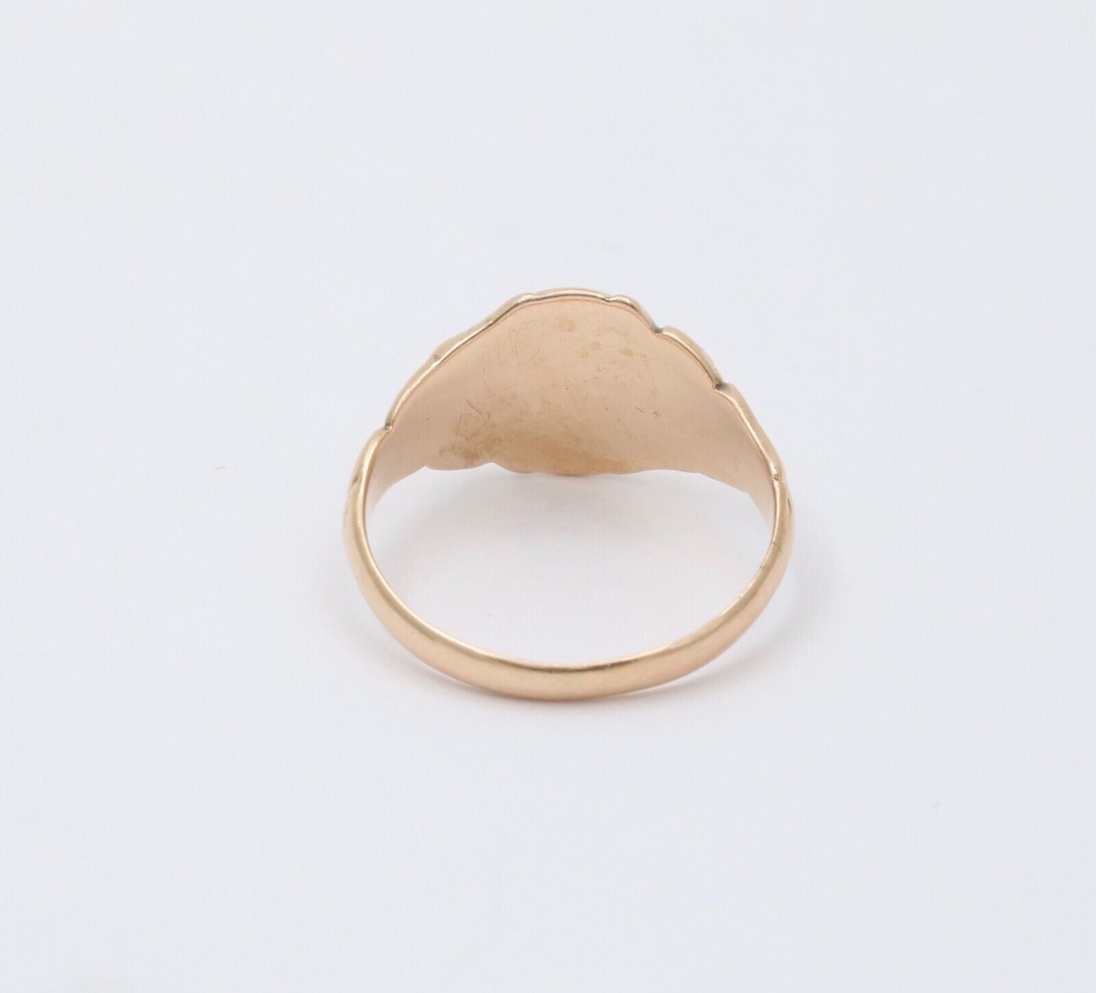 Victorian Signet 10K Yellow Gold Ring
