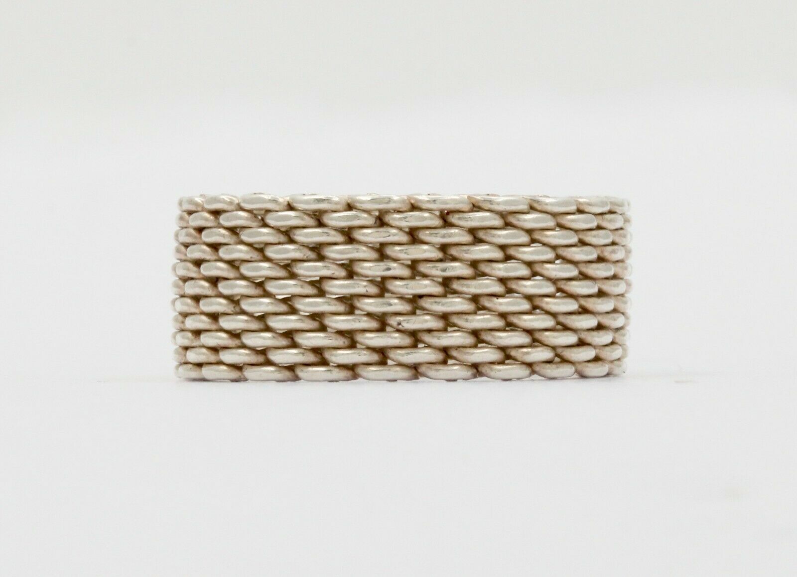 Classic Tiffany & Co Somerset Mesh Ring