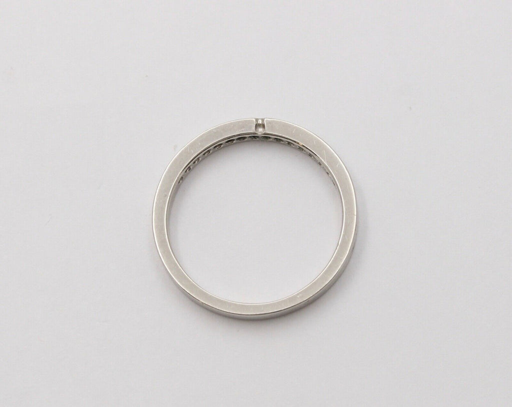 Vintage Diamonds Platinum Stacking Wedding Band