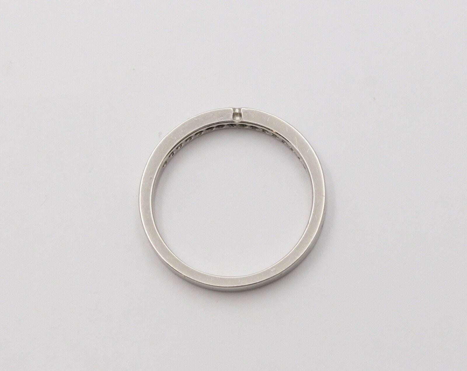 Vintage Diamonds Platinum Stacking Wedding Band