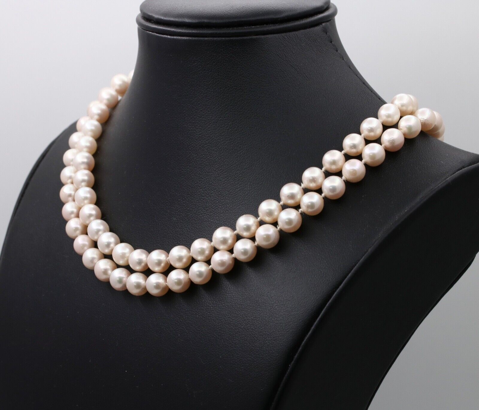Vintage Akoya Pearl 14K Yellow Gold Hallmarked Necklace